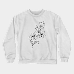 Flower Crewneck Sweatshirt